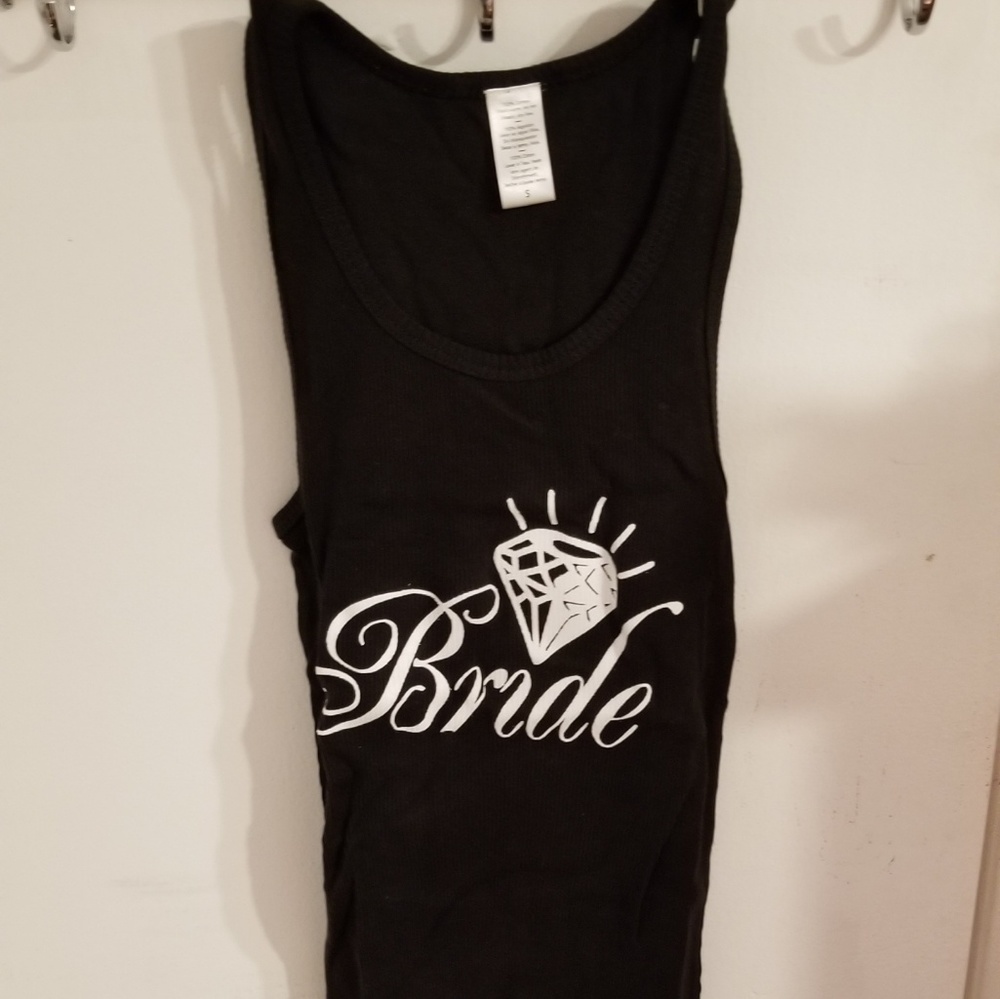 Diamond Bride Screen Printed Black Tank - Picture 2 of 2